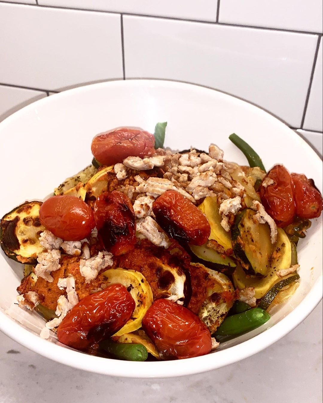 Baked Zucchini and Squash Casserole