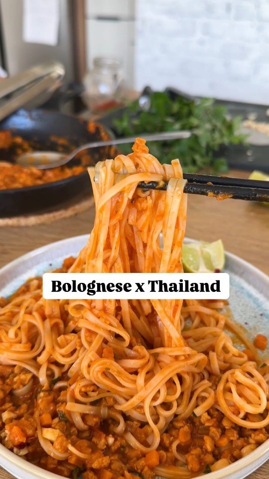Vegan Thai-Style Bolognese