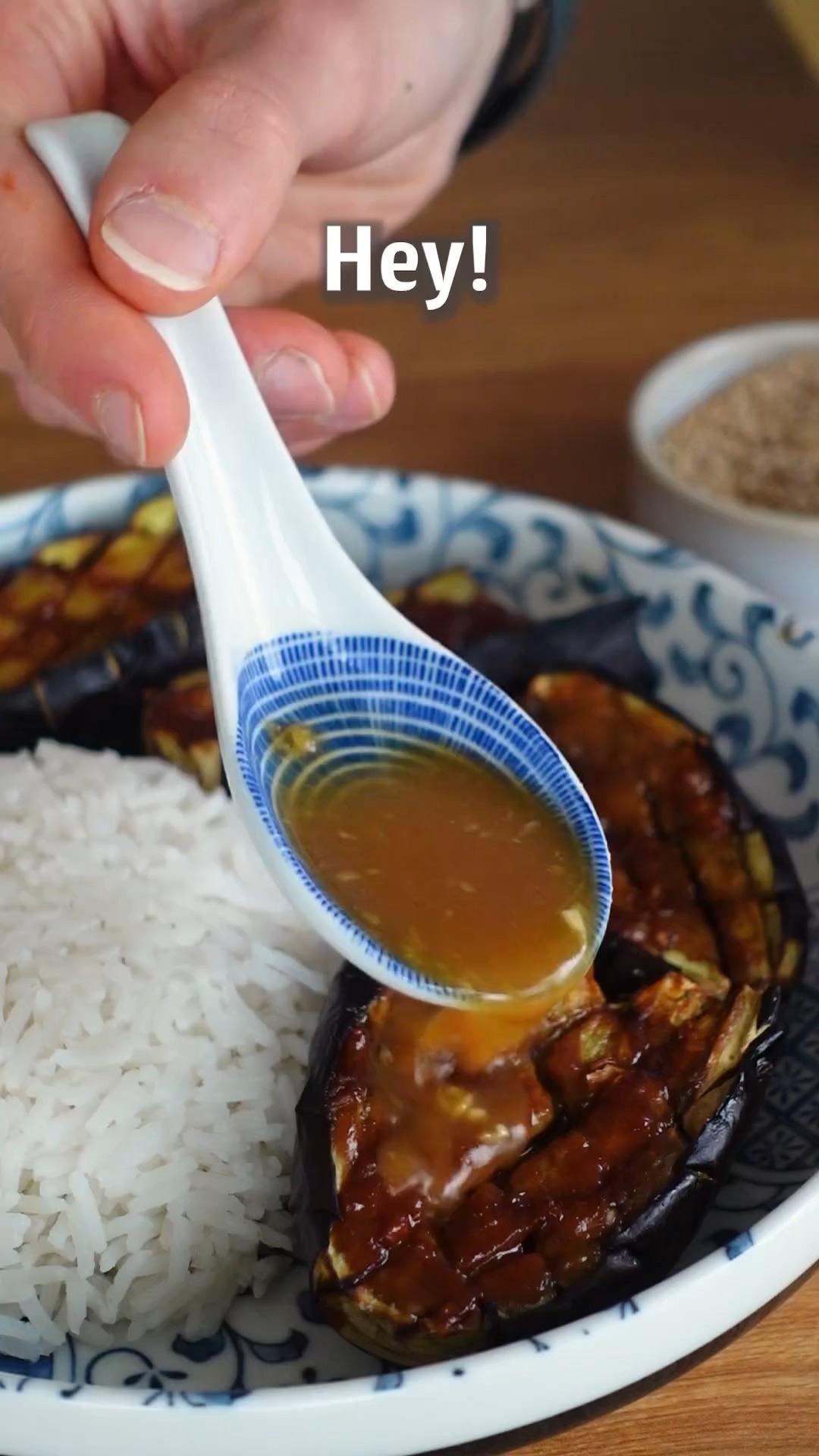 Vegan Air-Fried Miso Eggplant