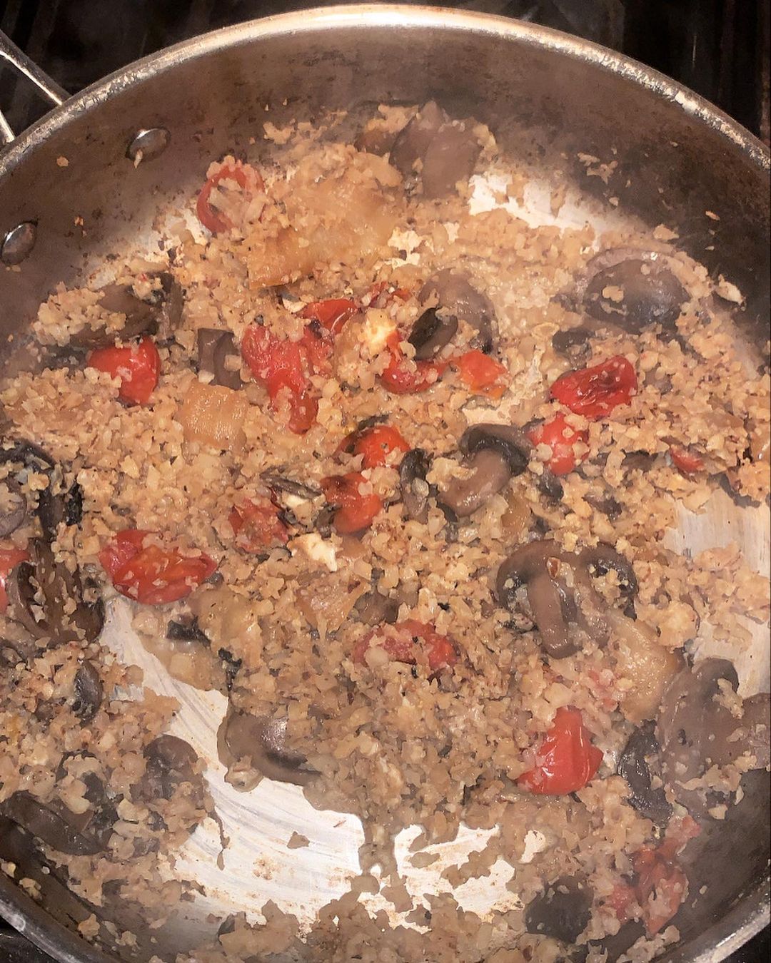 Creamy Cauliflower Rice Risotto