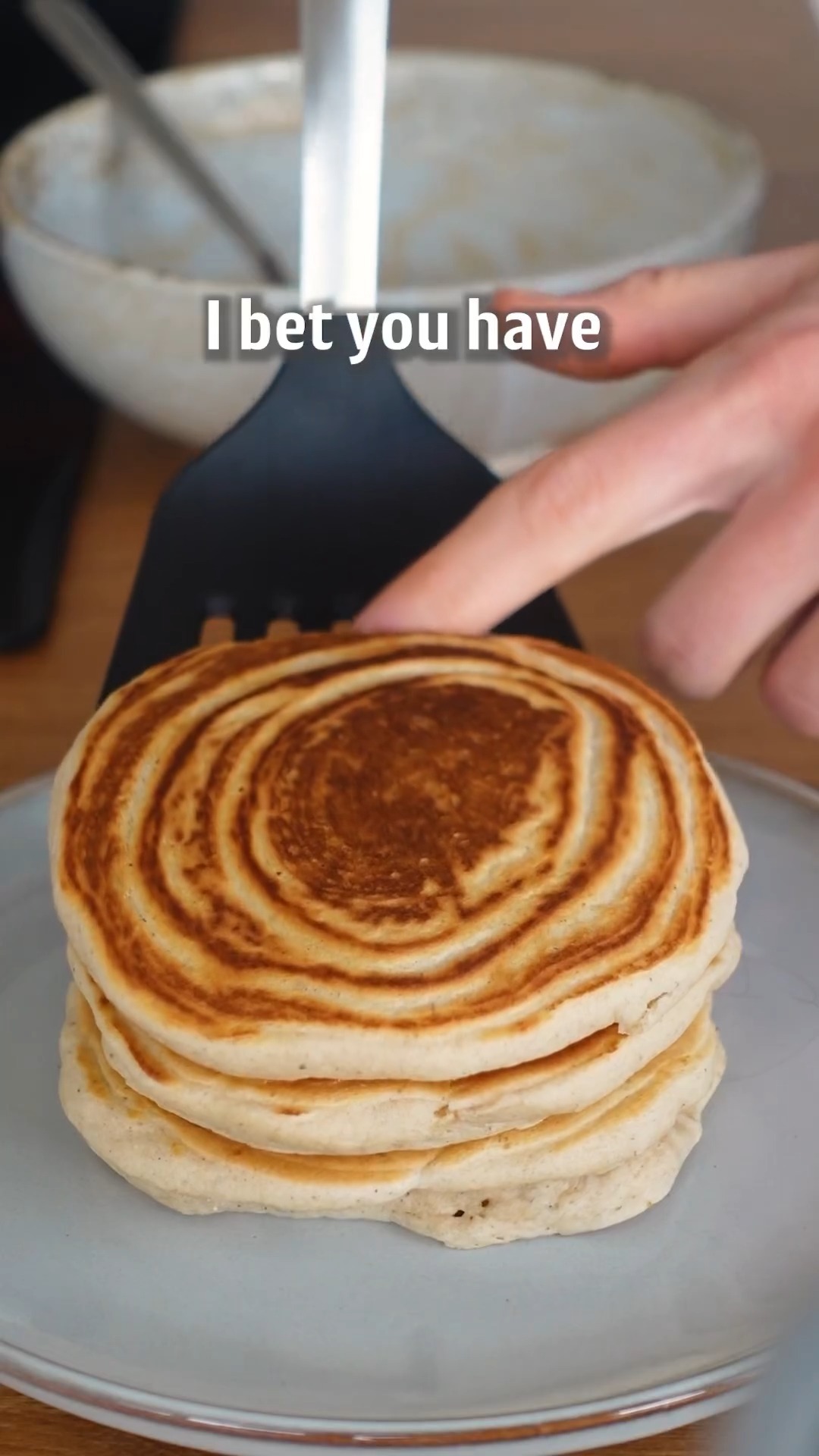 Quick Vegan Pancakes with Berries