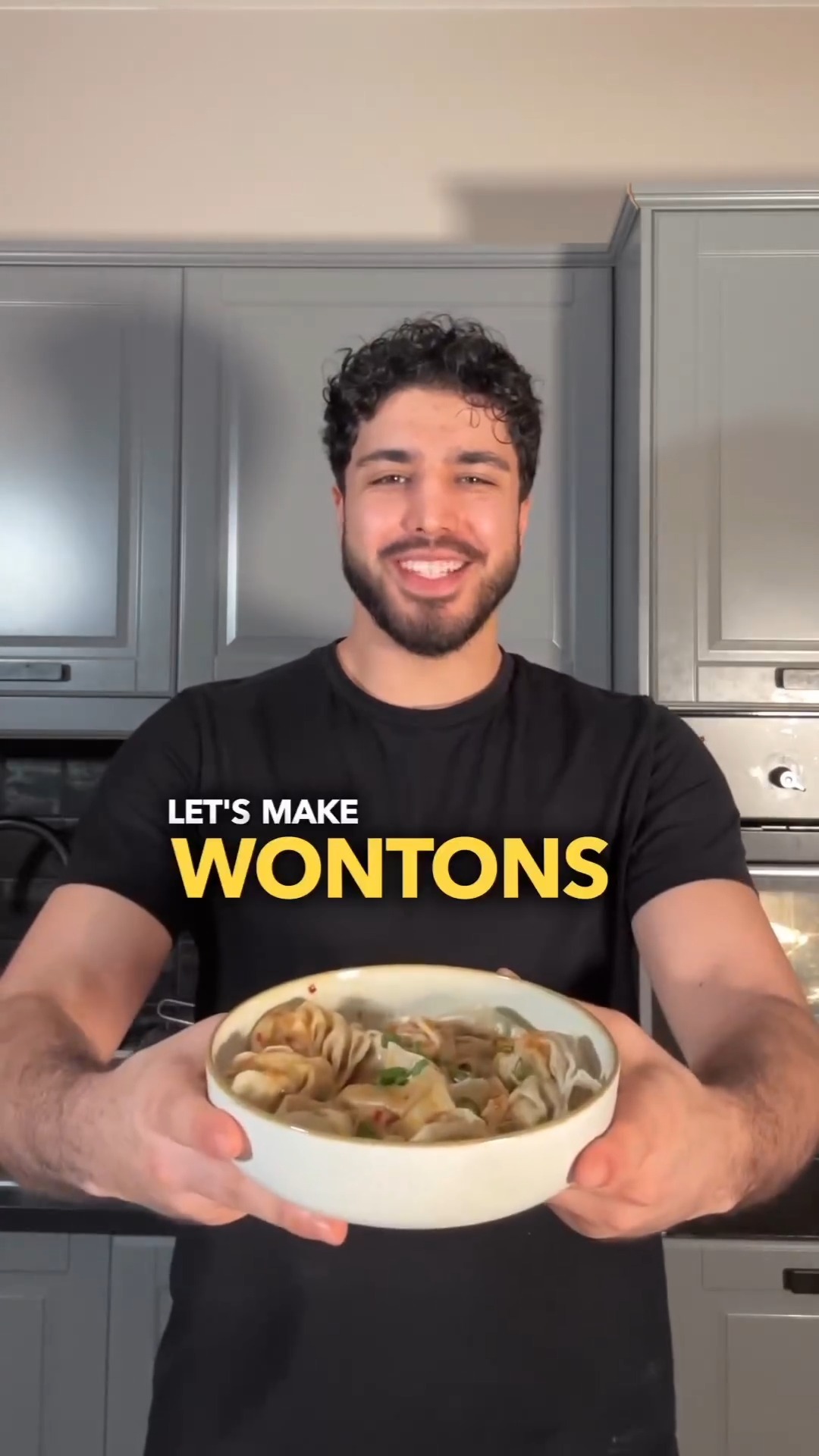 Shiitake and Tofu Wontons