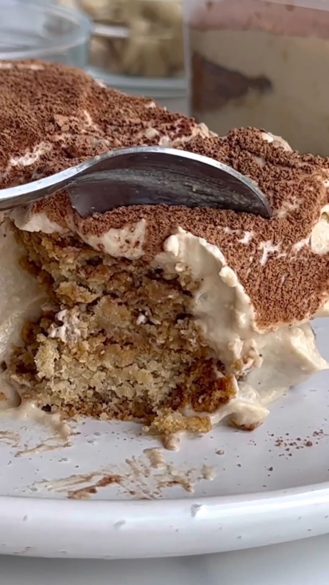 Healthy Vegan Cheat's Tiramisu