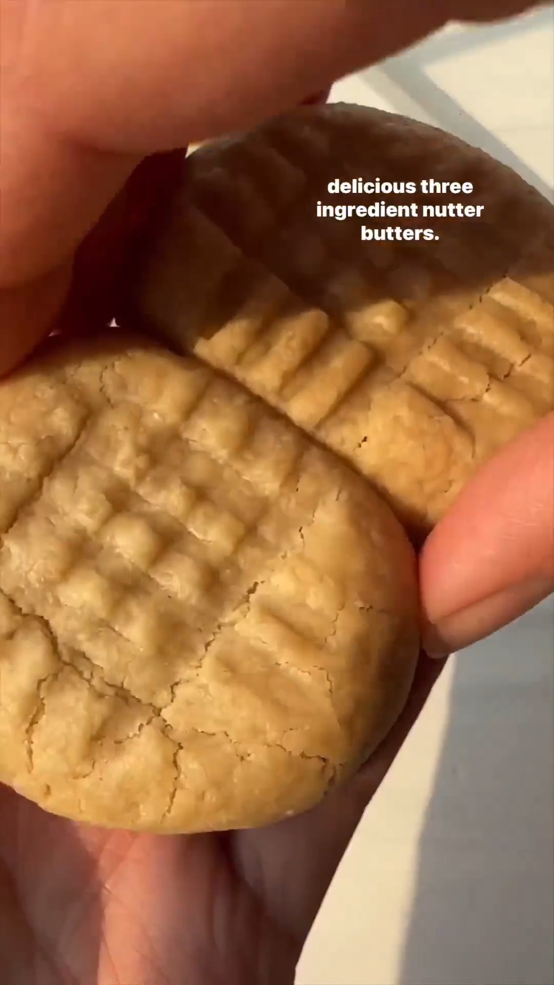 3-Ingredient Nutter Butter Cookies
