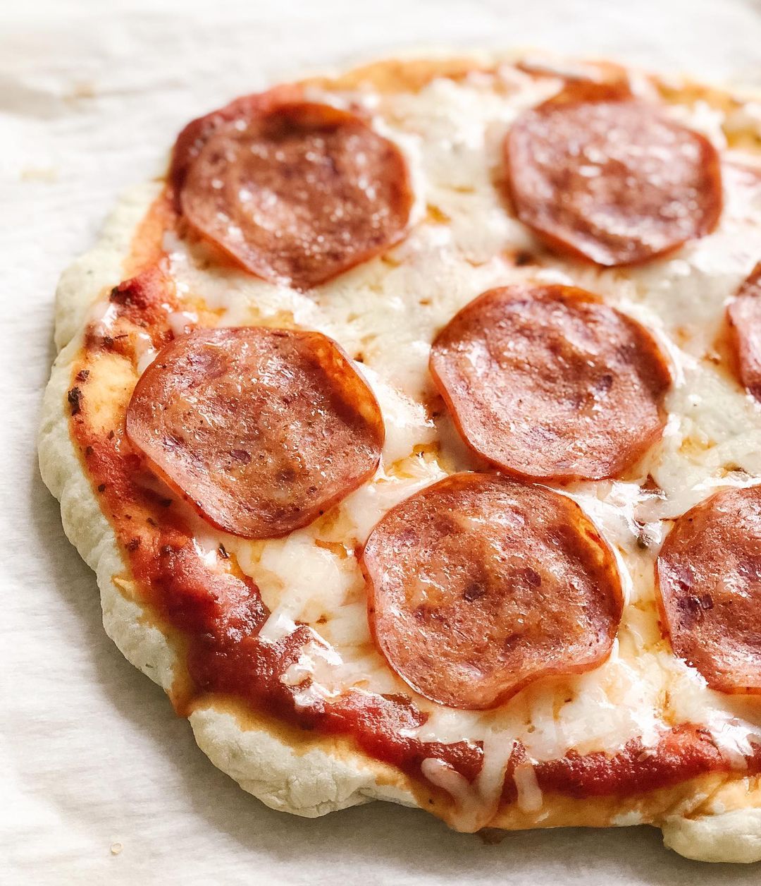Easy Flatbread Pizza with Yogurt Dough