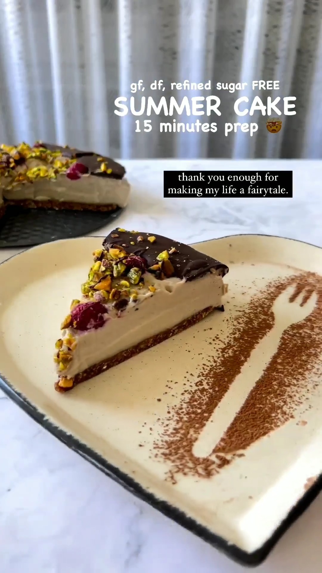 Vegan Gluten-Free Summer Cake