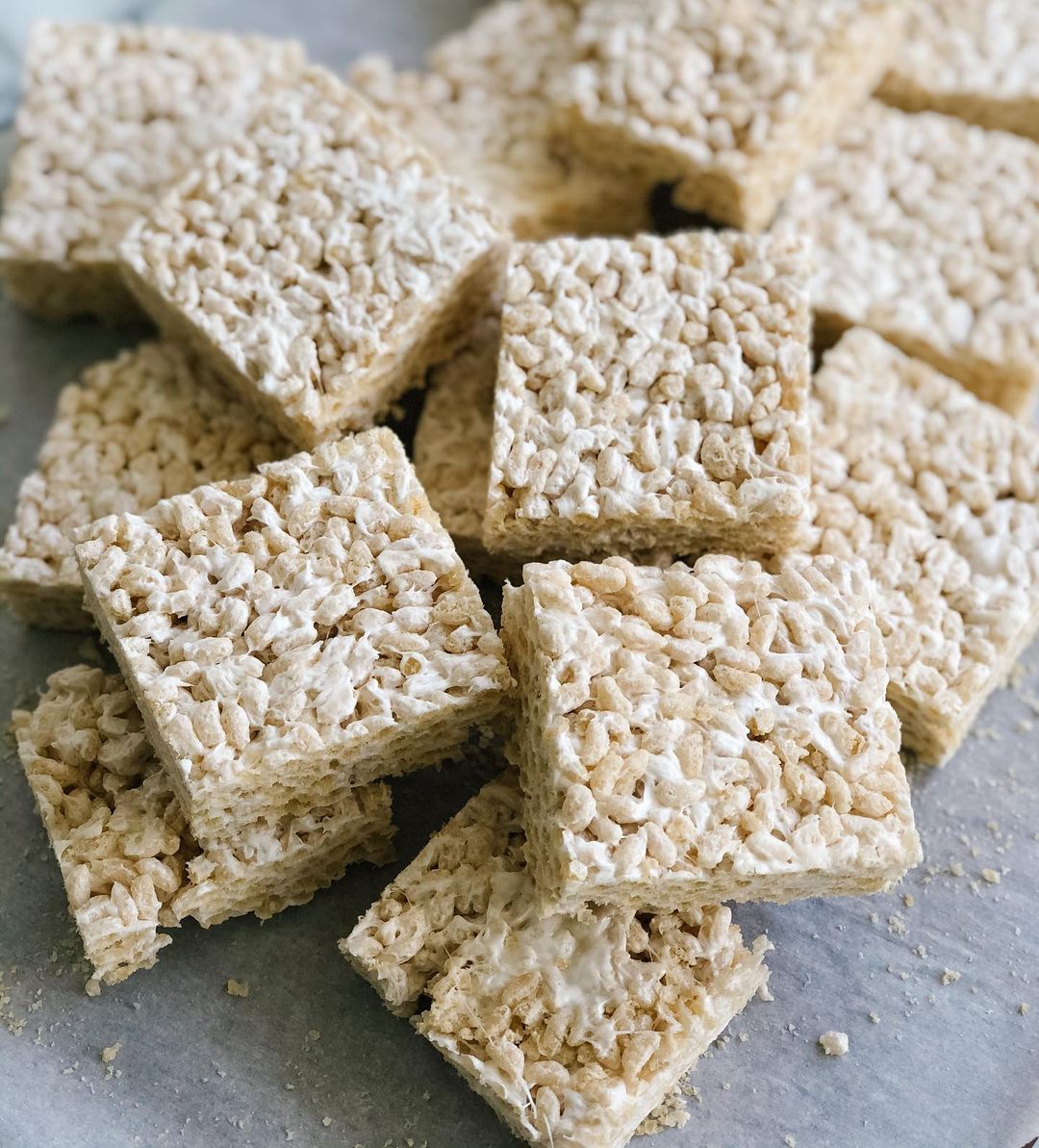 Vegan Chocolate Rice Crispies with Sea Salt