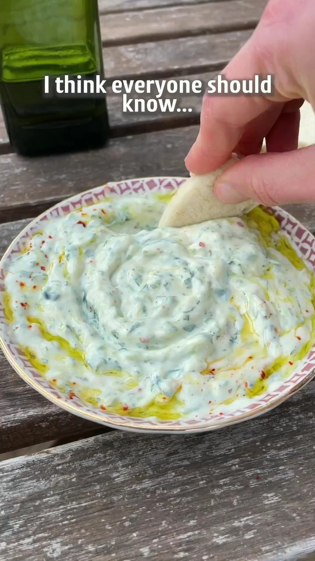 Homemade Vegan Tzatziki Dip