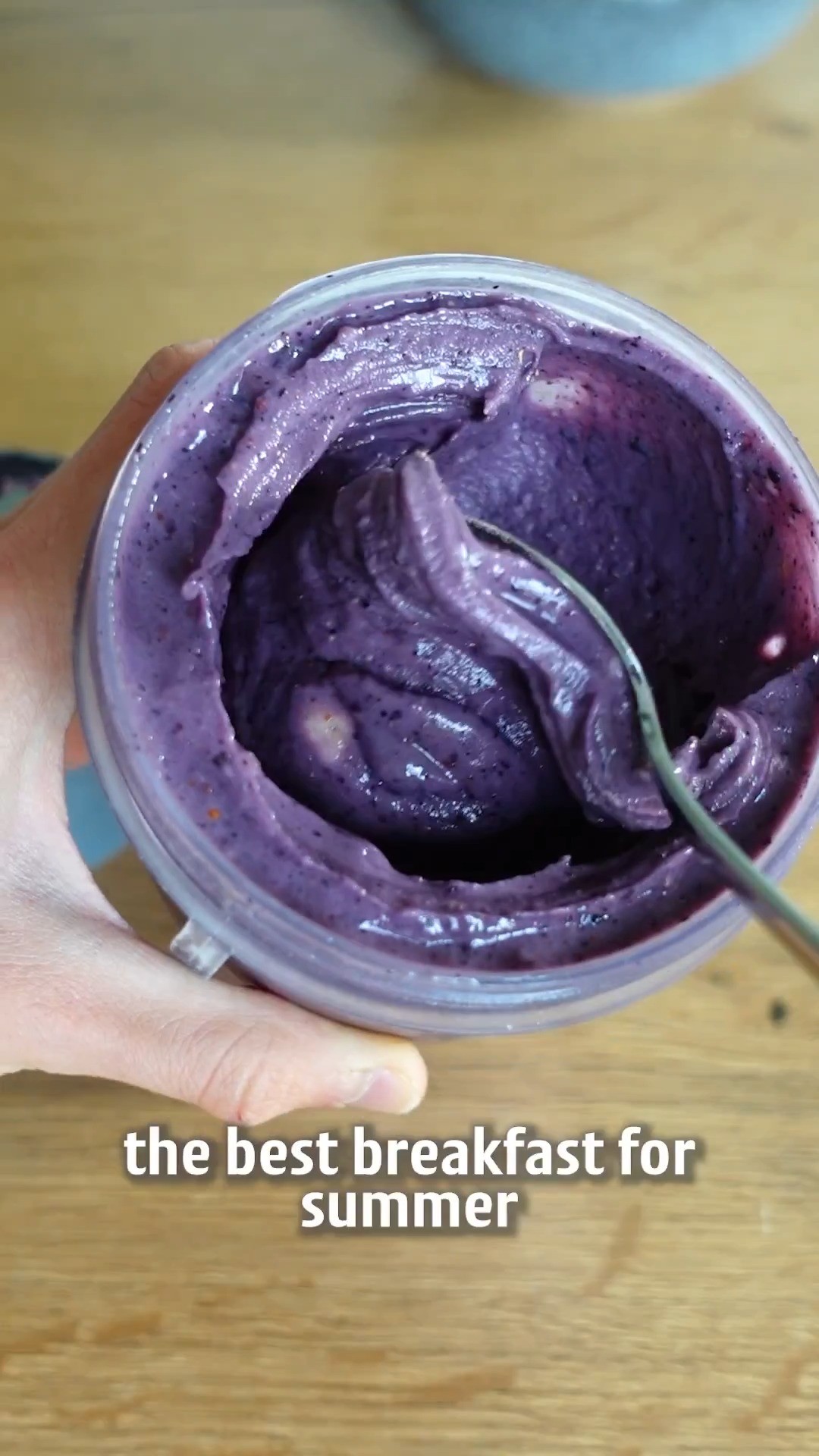 Banana Blueberry Smoothie Bowl