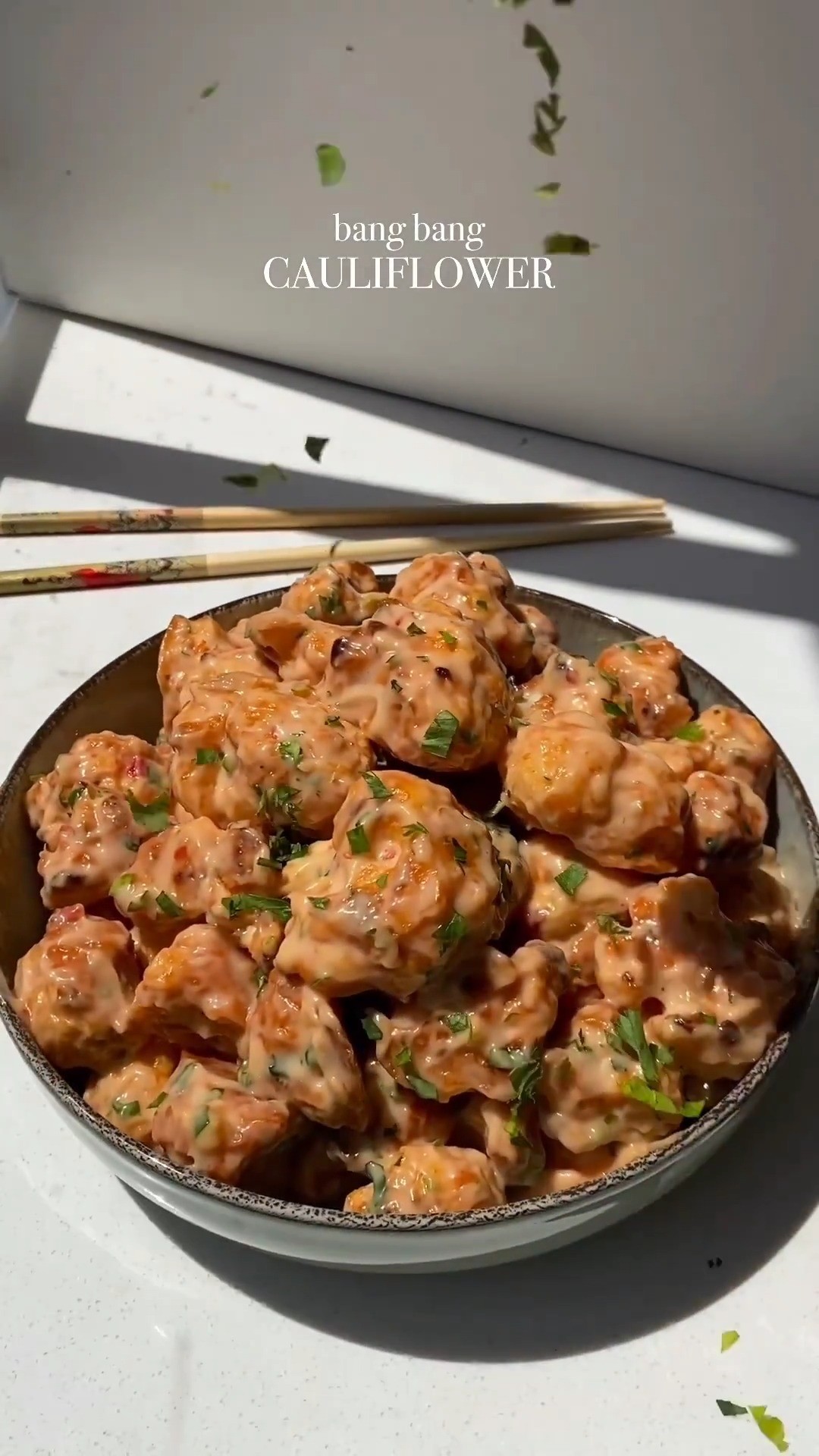 Vegan Bang Bang Cauliflower