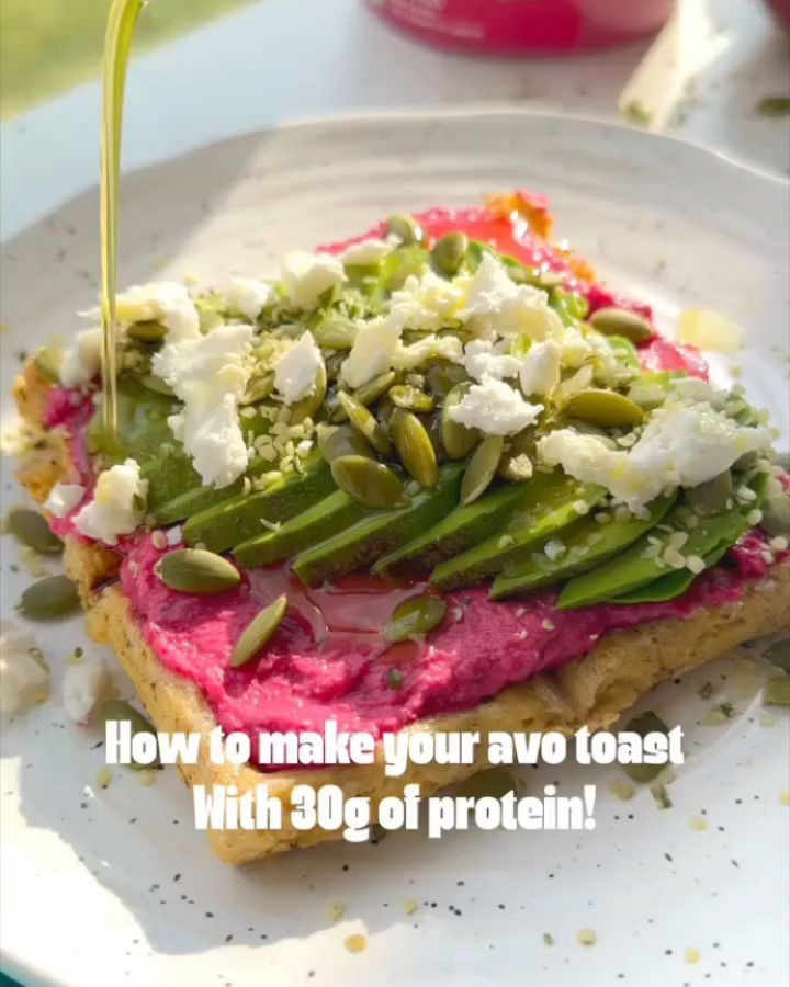 Tofu Waffle Avocado Toast