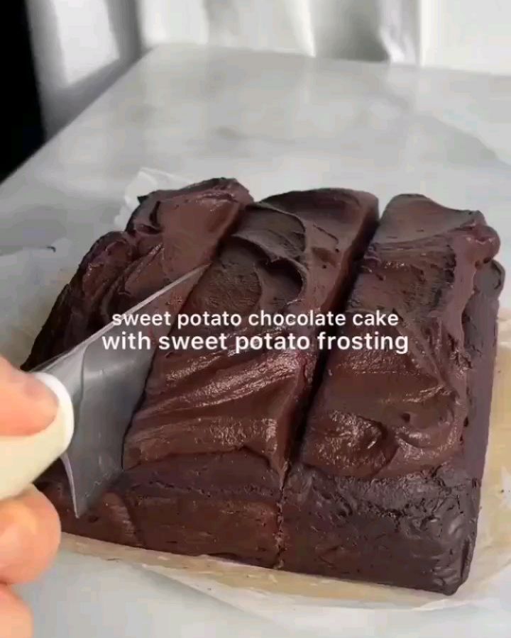 Vegan Sweet Potato Chocolate Cake