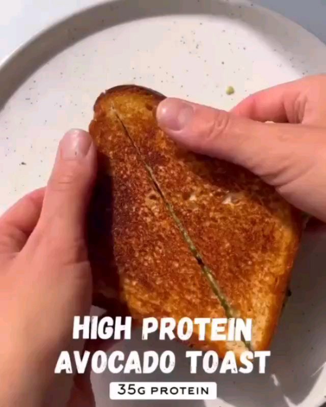 High Protein Avocado Toast
