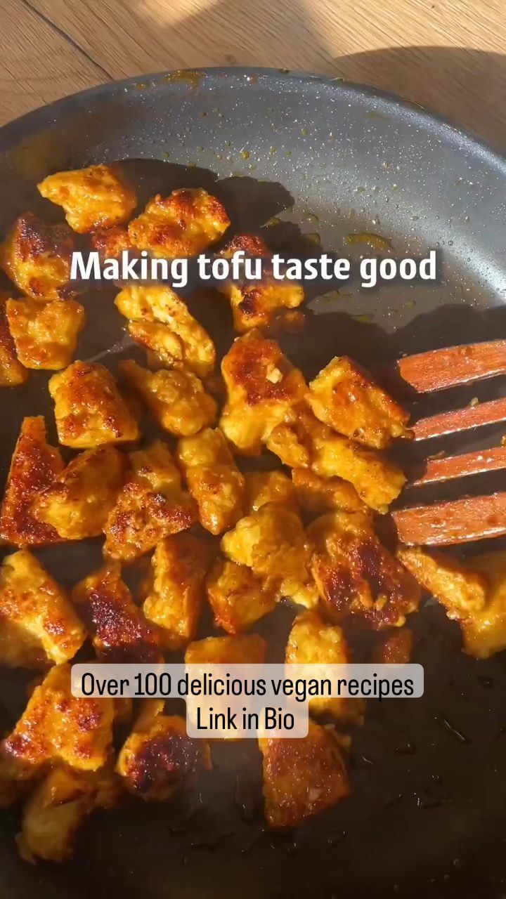Crispy Golden Tofu Bites with Glaze