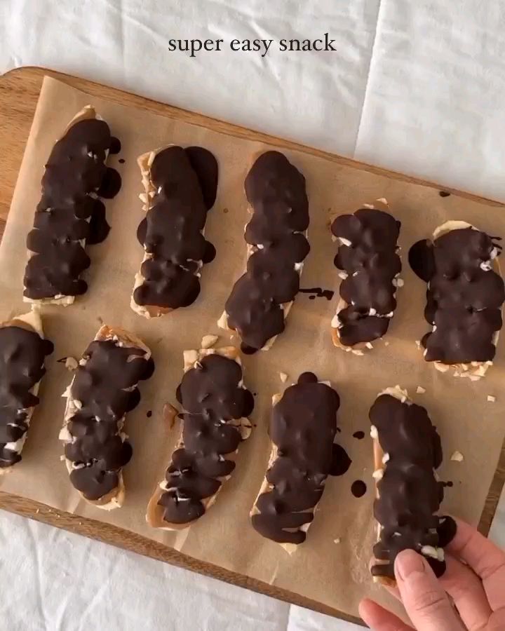 Frozen Banana and Apple Treats