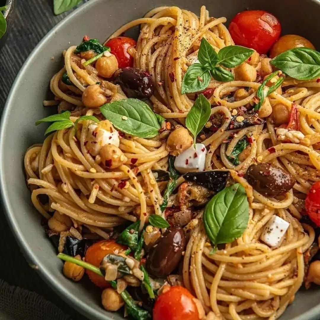 Vegan Spaghetti Alla Norma