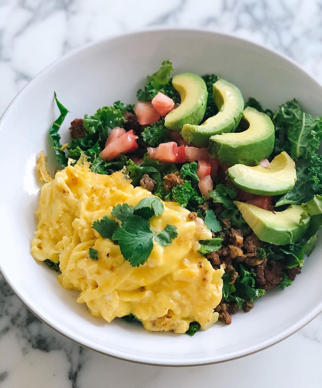 Leftover Taco Breakfast Bowls