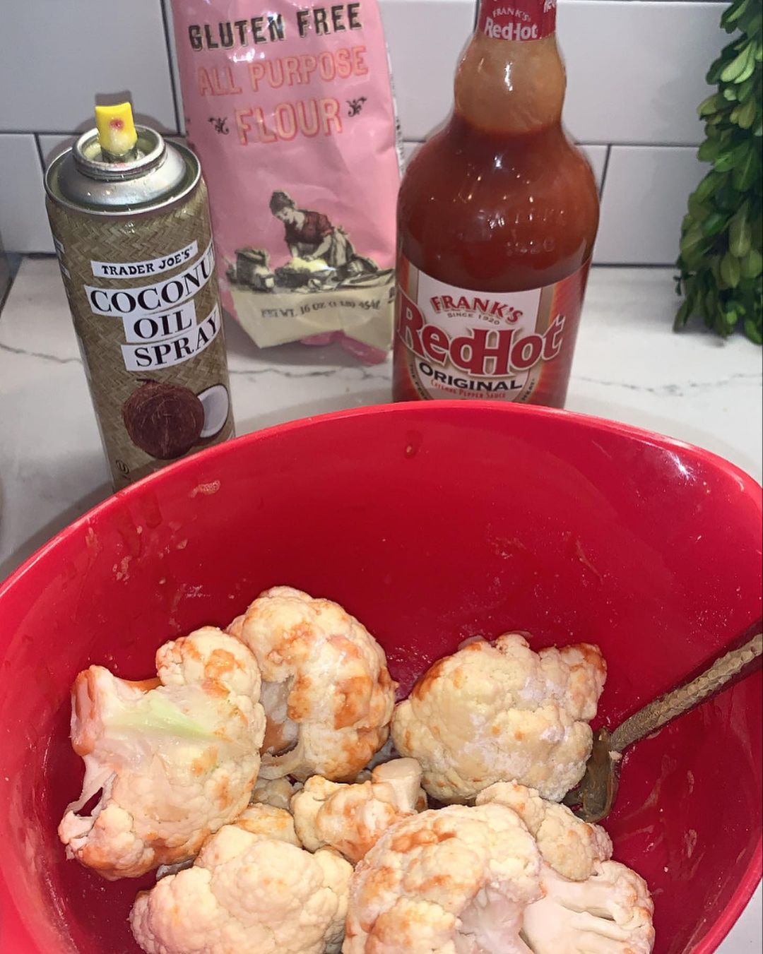 Spicy Cauliflower Wings Alternative