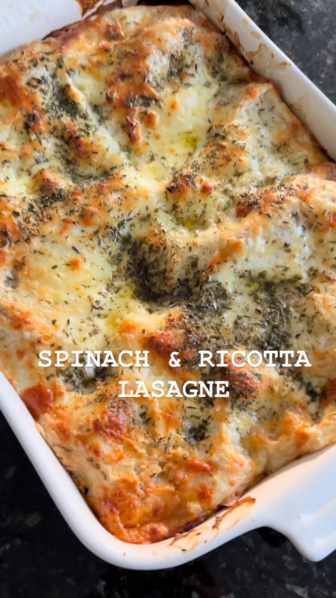Spinach and Ricotta Lasagna