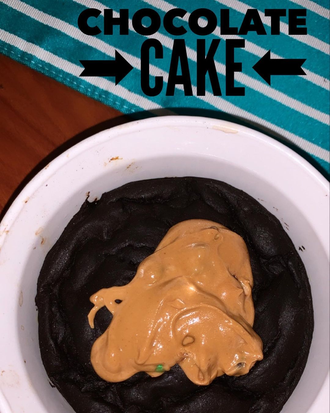 Protein-Packed Black Cocoa Baked Oreo Cake