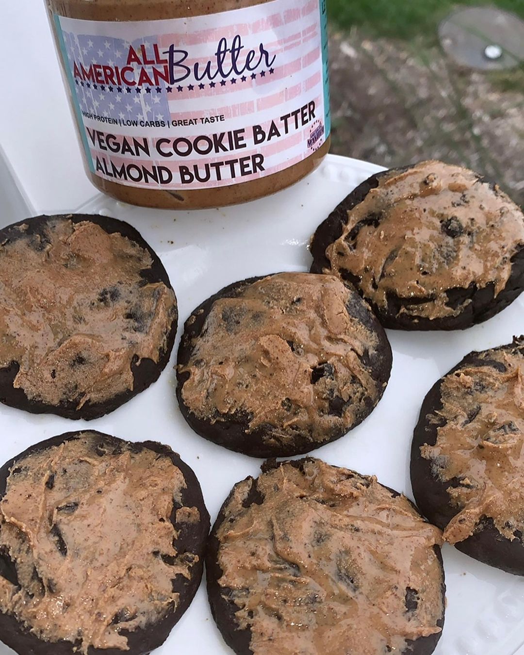 Protein-Packed Black Cocoa Baked Oreo Cake