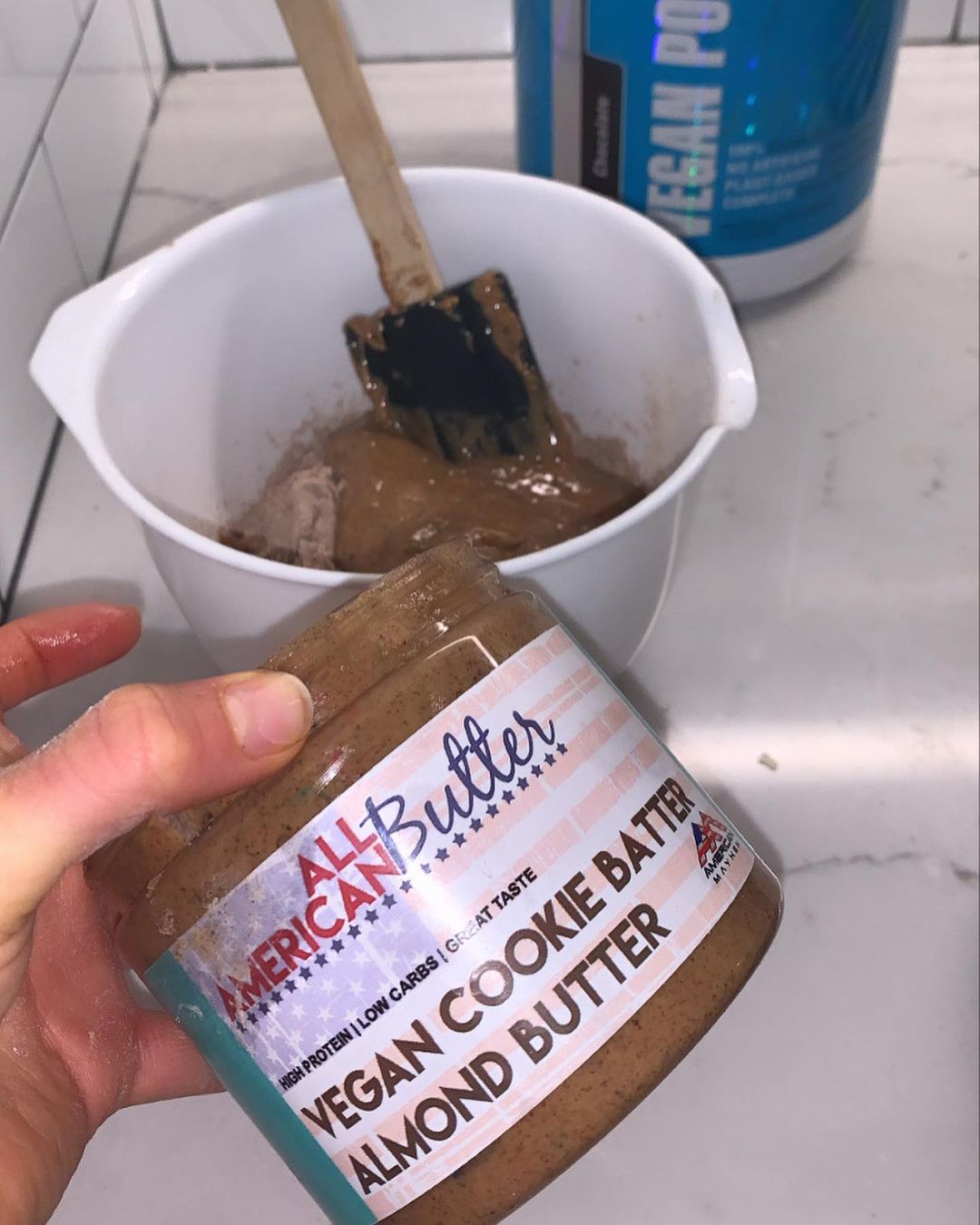 Vegan Cookie Dough Protein Balls