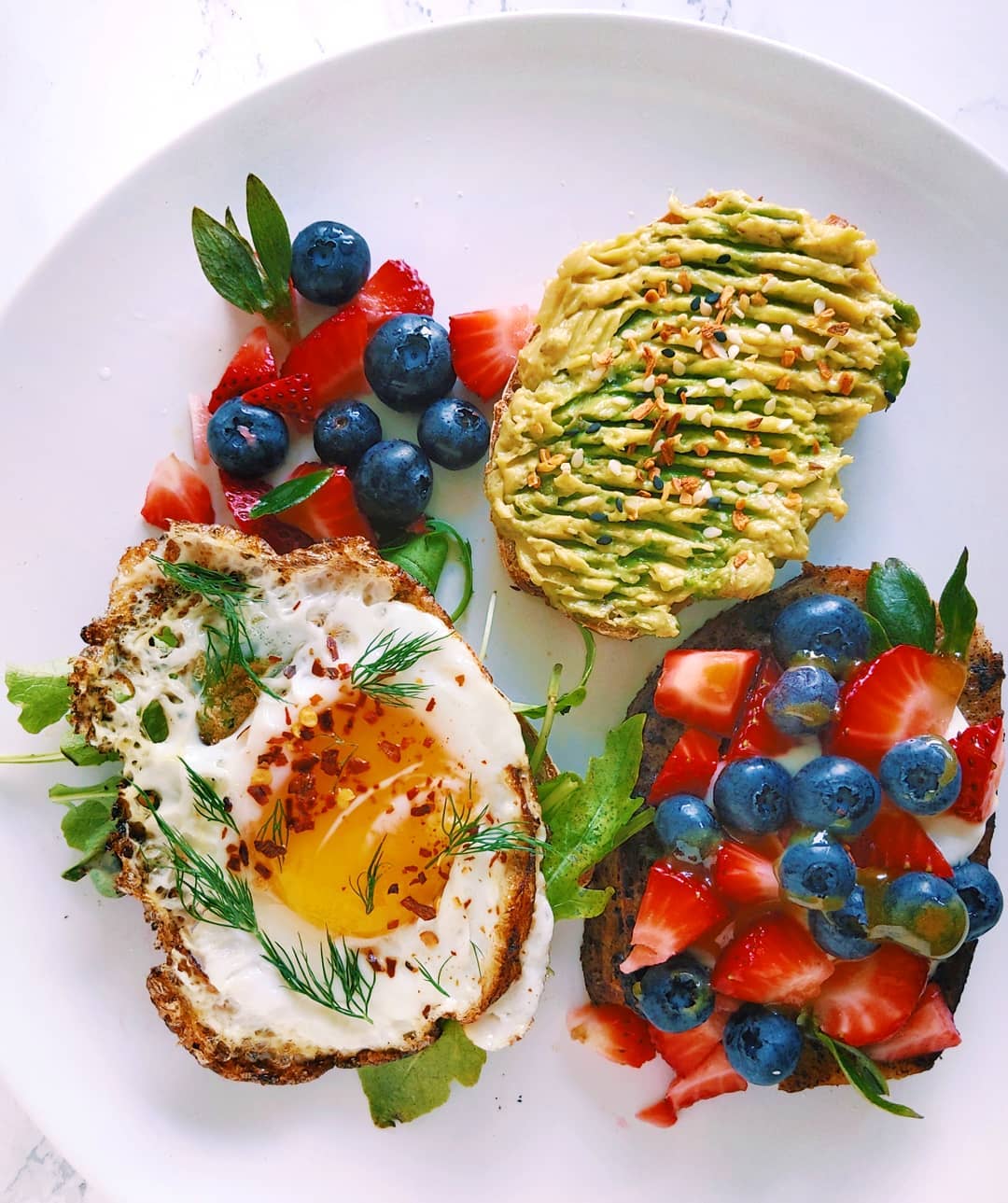 Savory and Sweet Brunch Sourdough Toasts