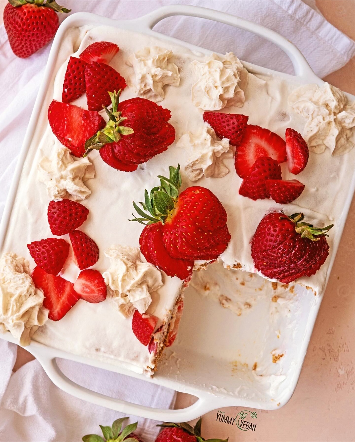Strawberry Icebox Cake