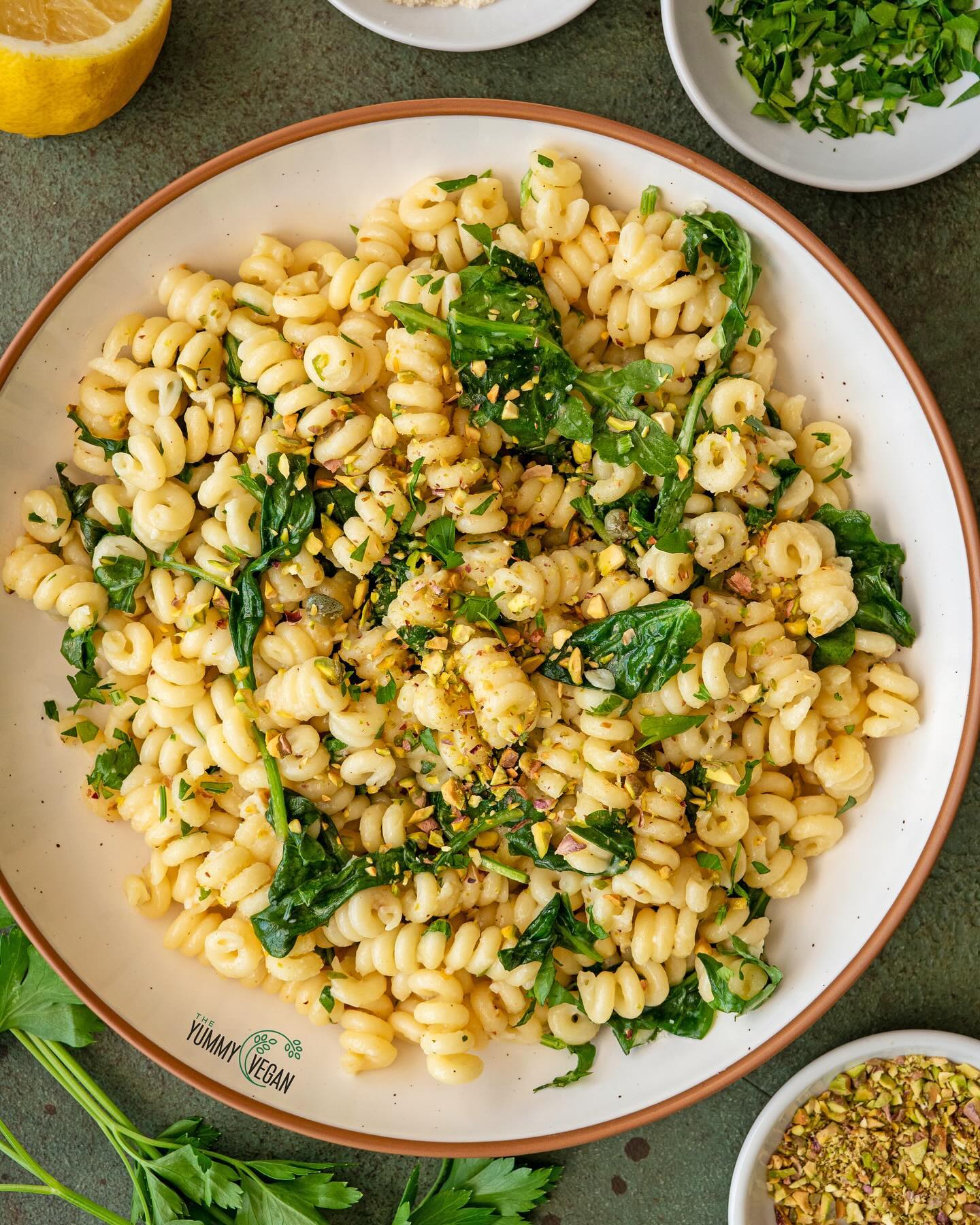 Pasta with Butter, Garlic, and Greens