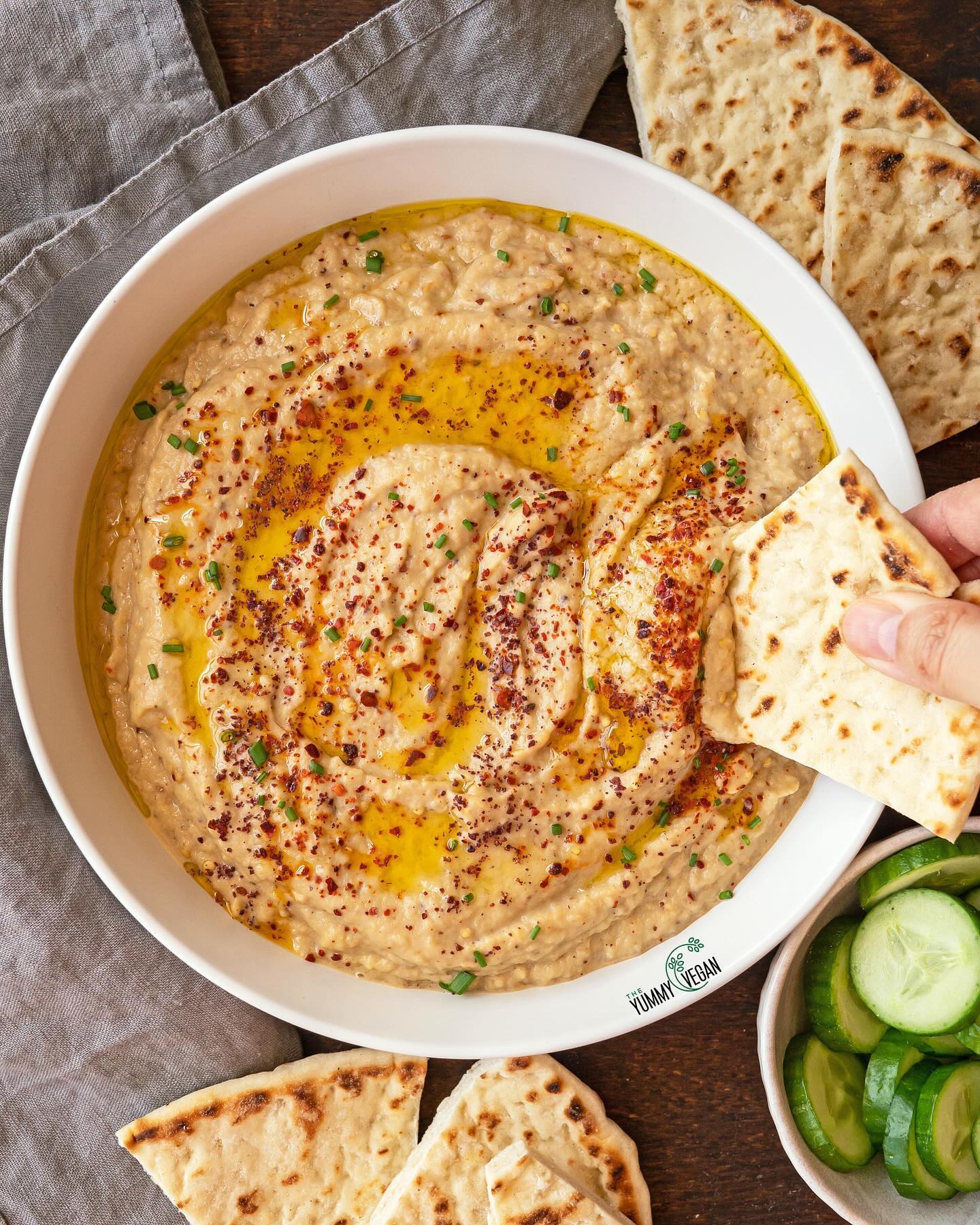 Smoky Lebanese Baba Ganoush Dip