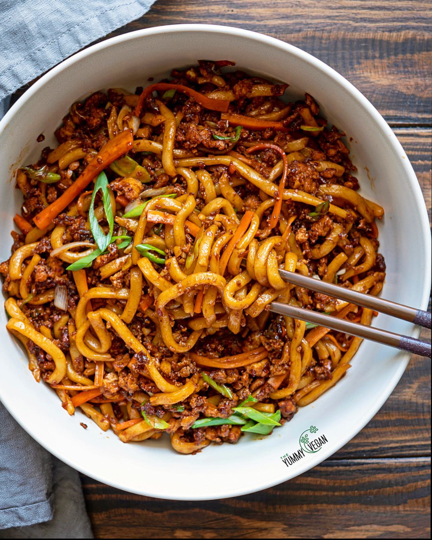Spicy Udon Stir Fry