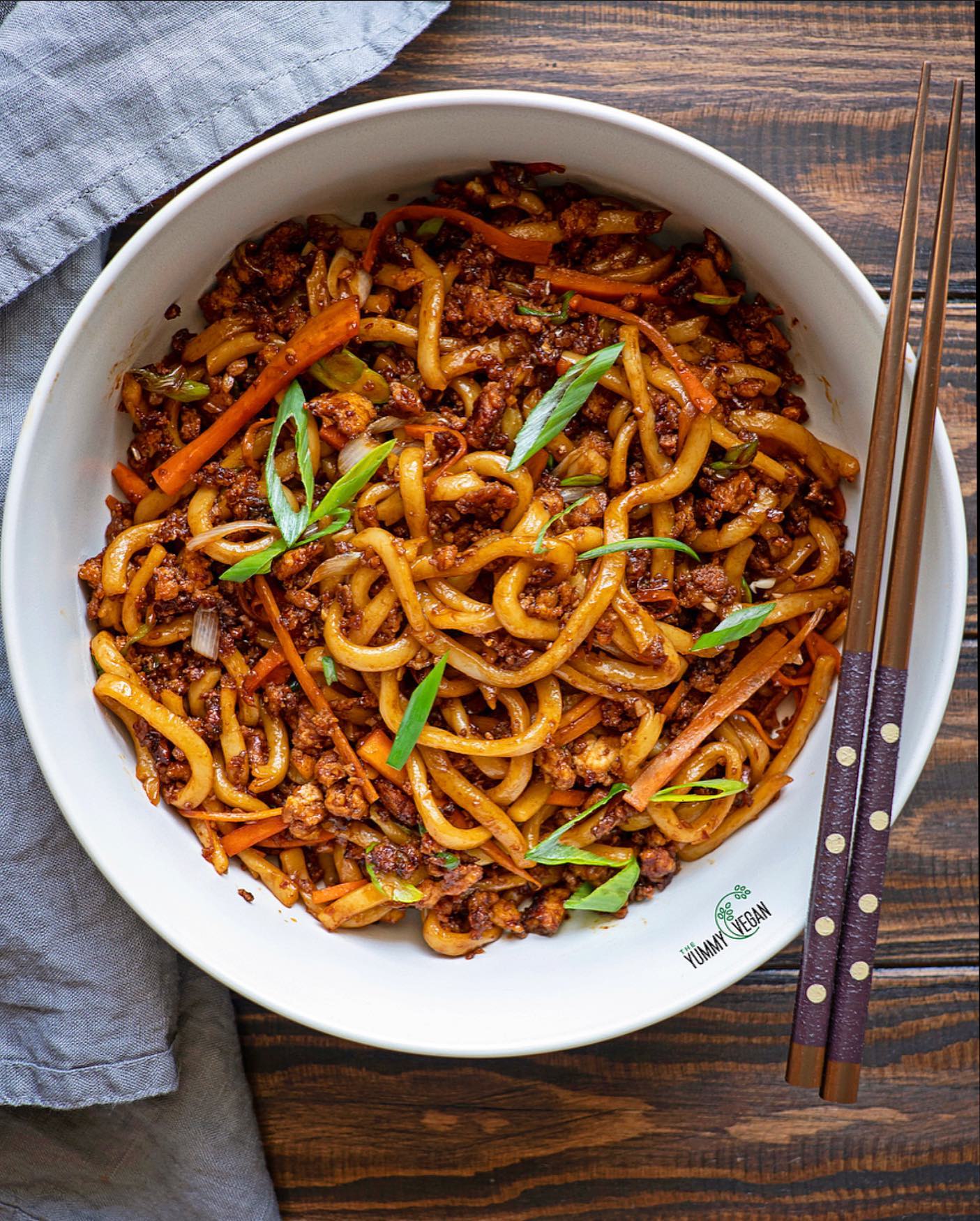 Spicy Udon Stir Fry