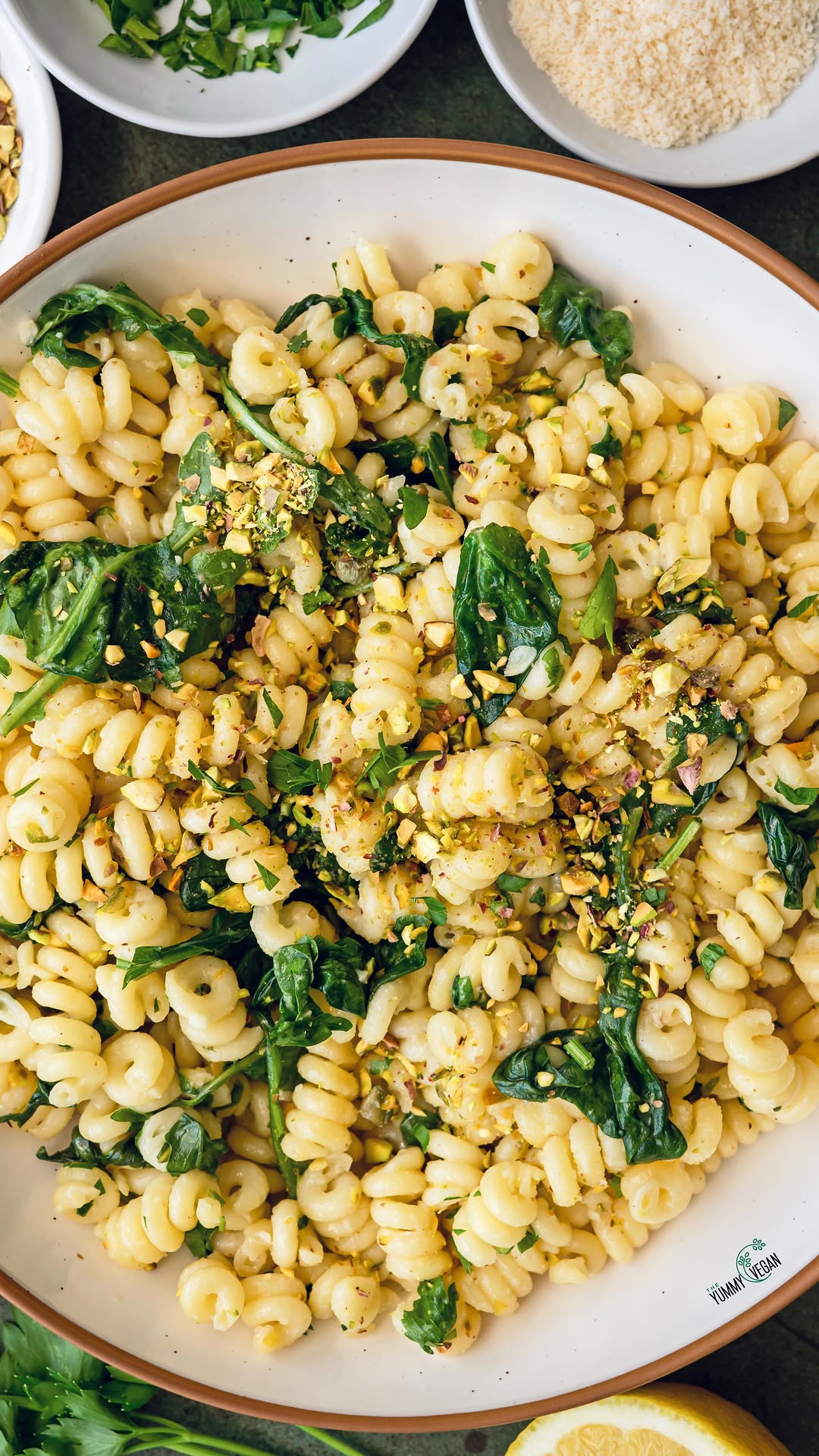 Pasta with Butter, Garlic and Greens
