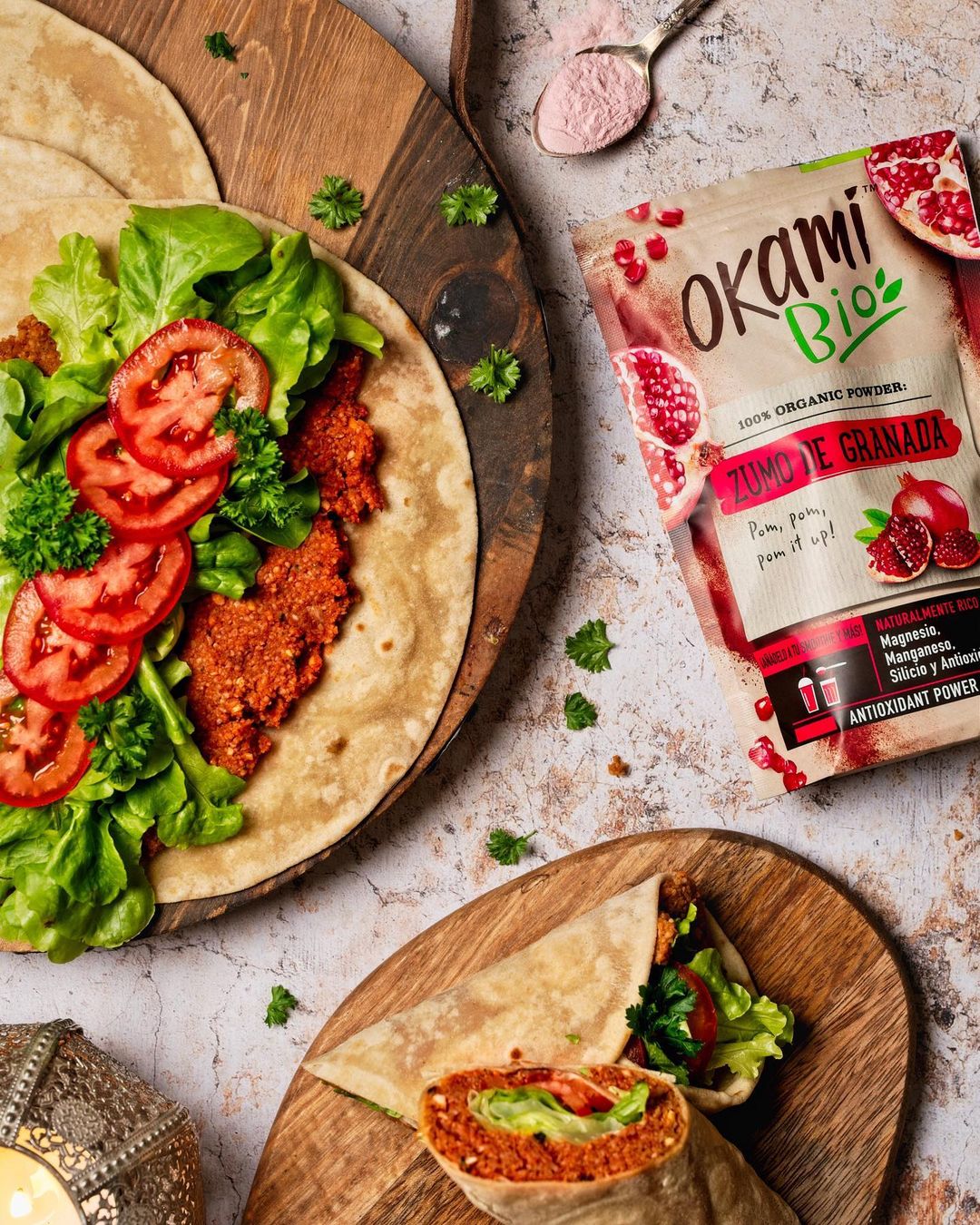 Vegan Turkish Raw Meatballs with Pomegranate