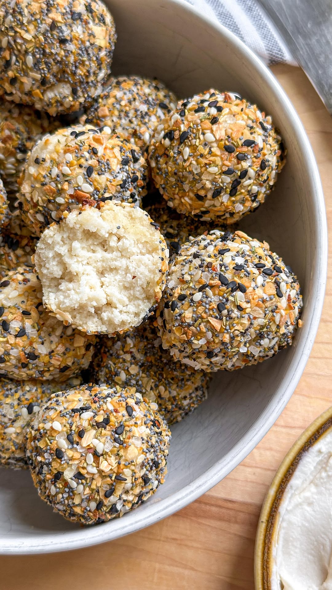 Vegan Grain-Free Bagel Bites
