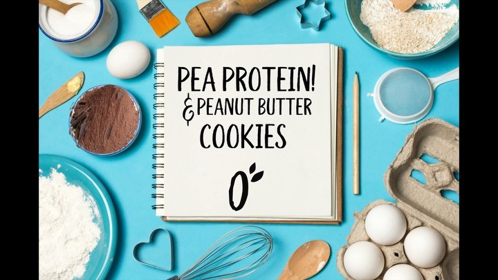 Okami Pea Protein and Peanut Butter Cookies