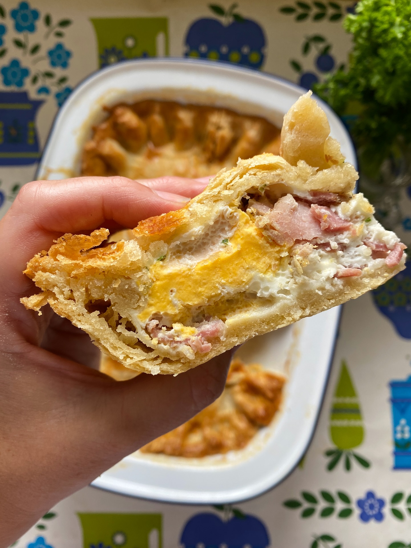 Cornish Bacon and Egg Pie