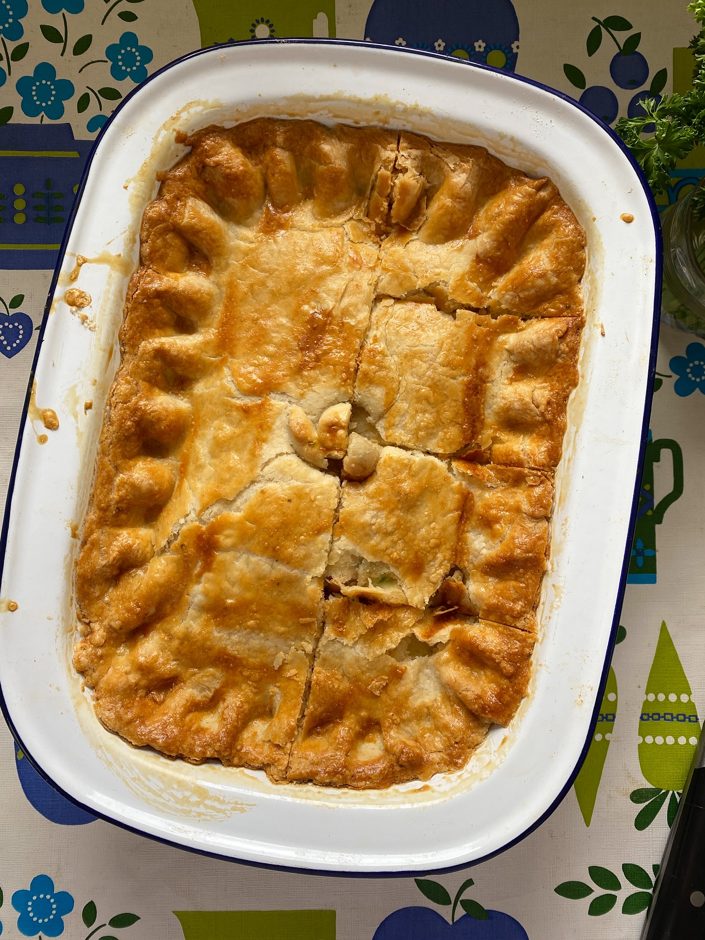 Cornish Bacon and Egg Pie