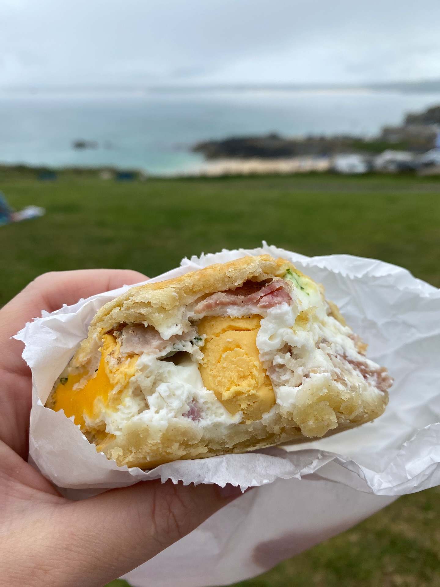 Cornish Bacon and Egg Pie
