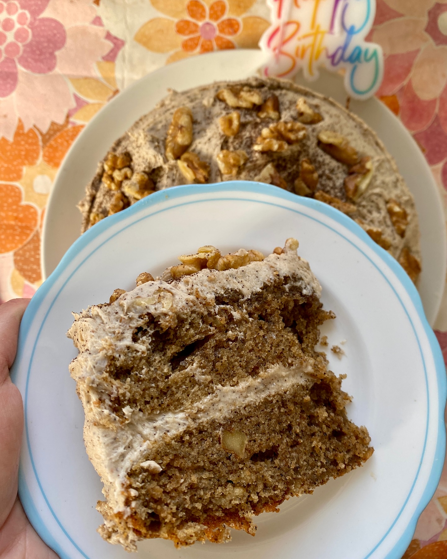 Coffee and Walnut Cake