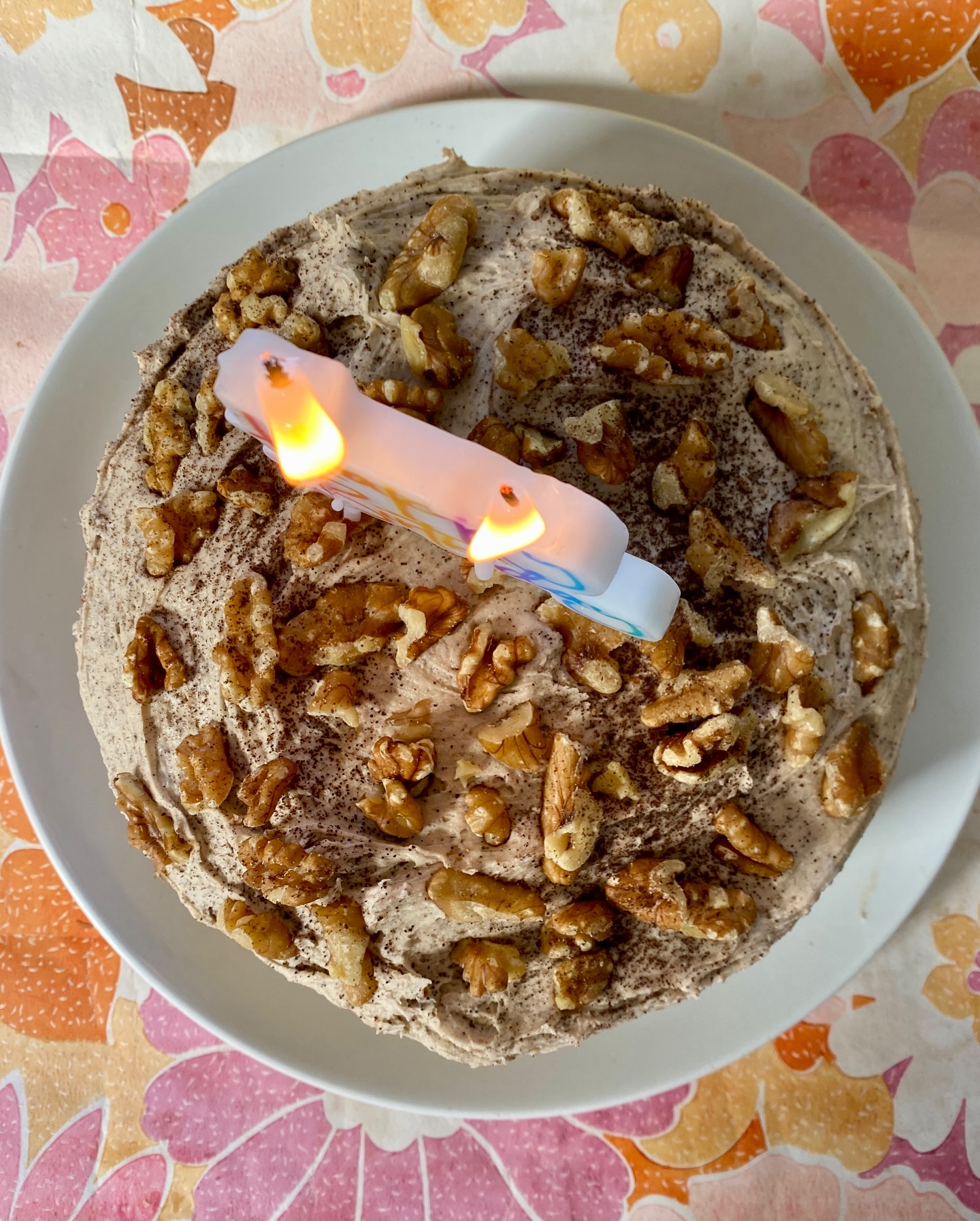 Coffee and Walnut Cake