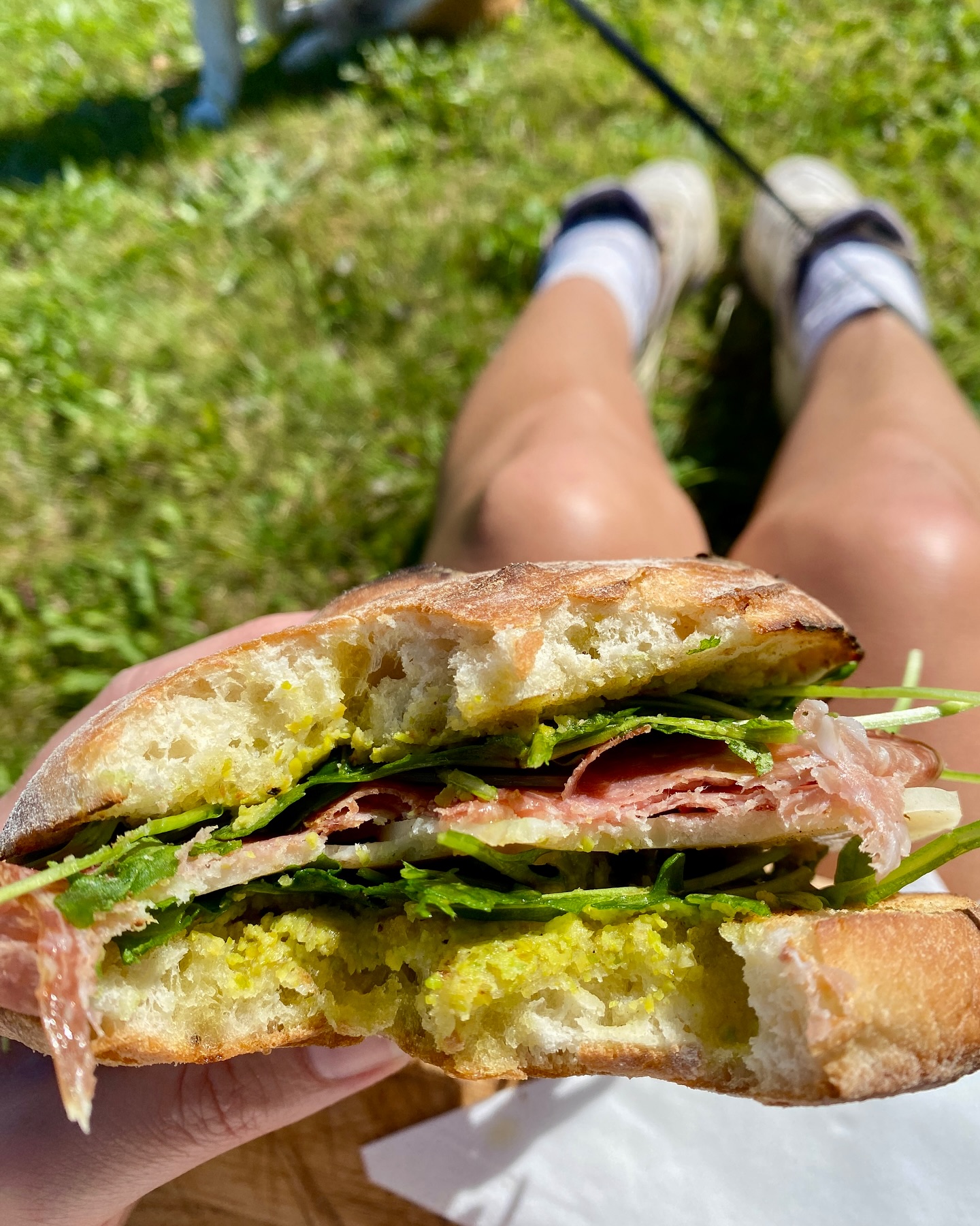 Italian Golfetta Salami Panino