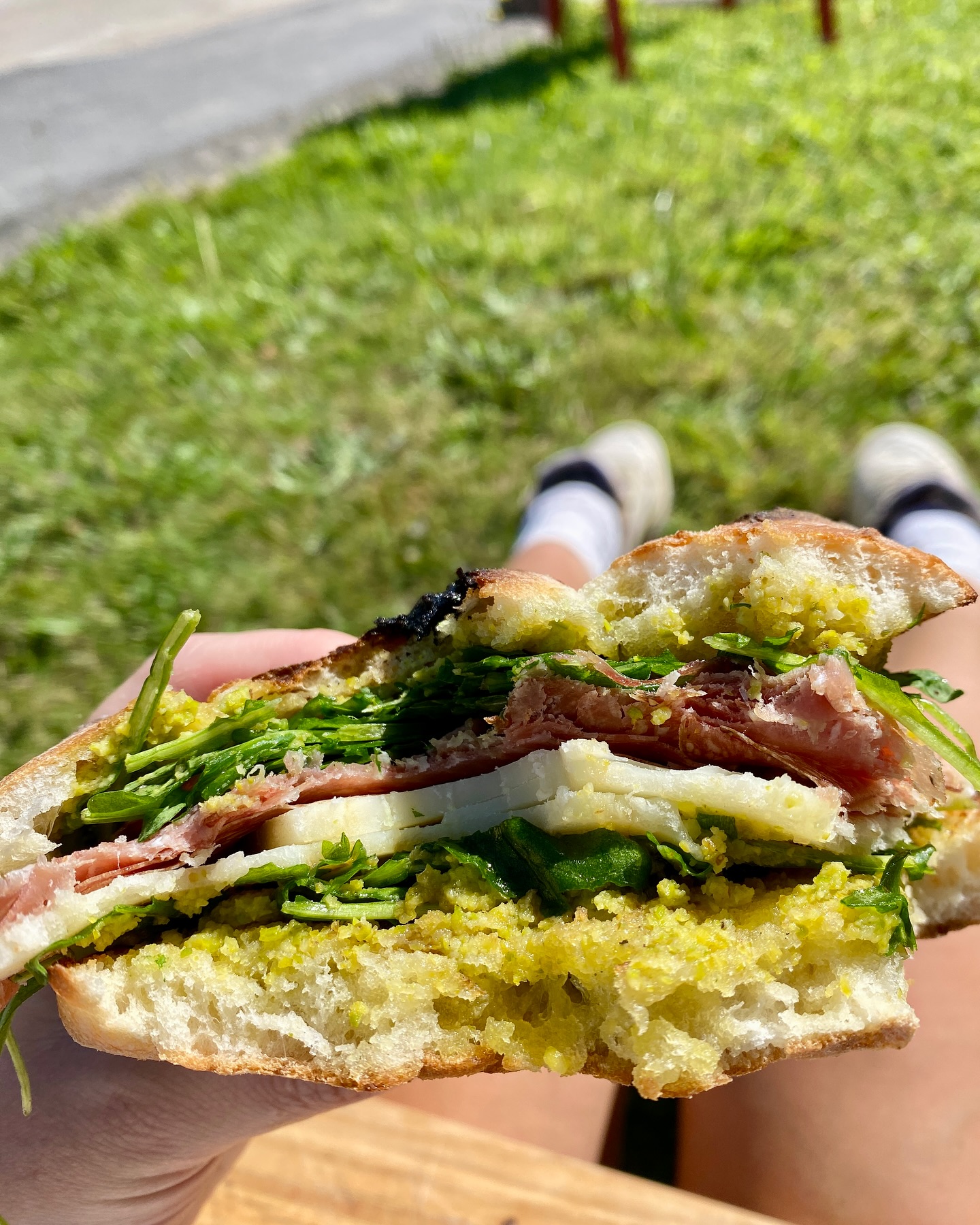 Italian Golfetta Salami Panino