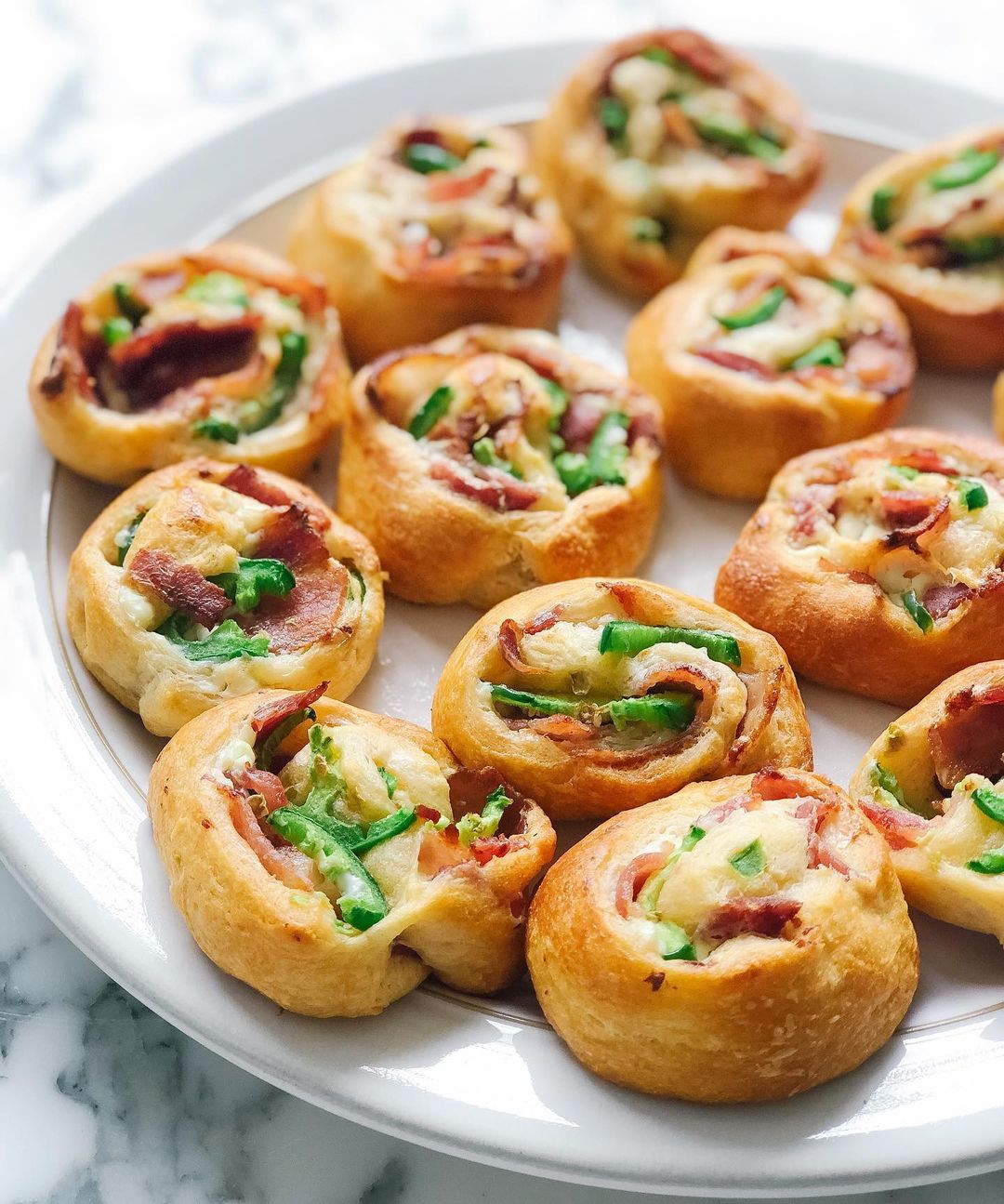 Jalapeño Bacon Pinwheels Snack