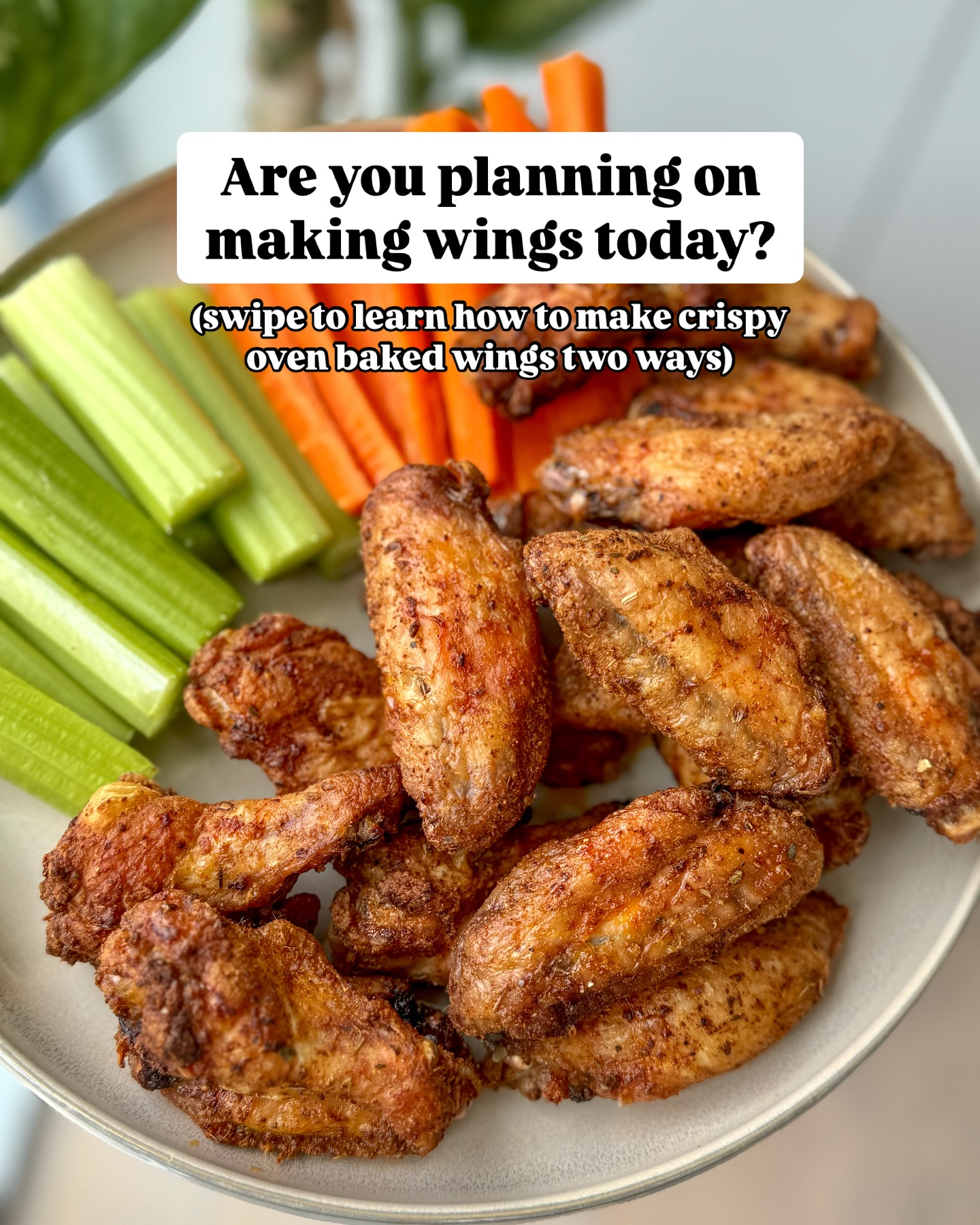 Homemade Crispy Chicken Wings Two Ways