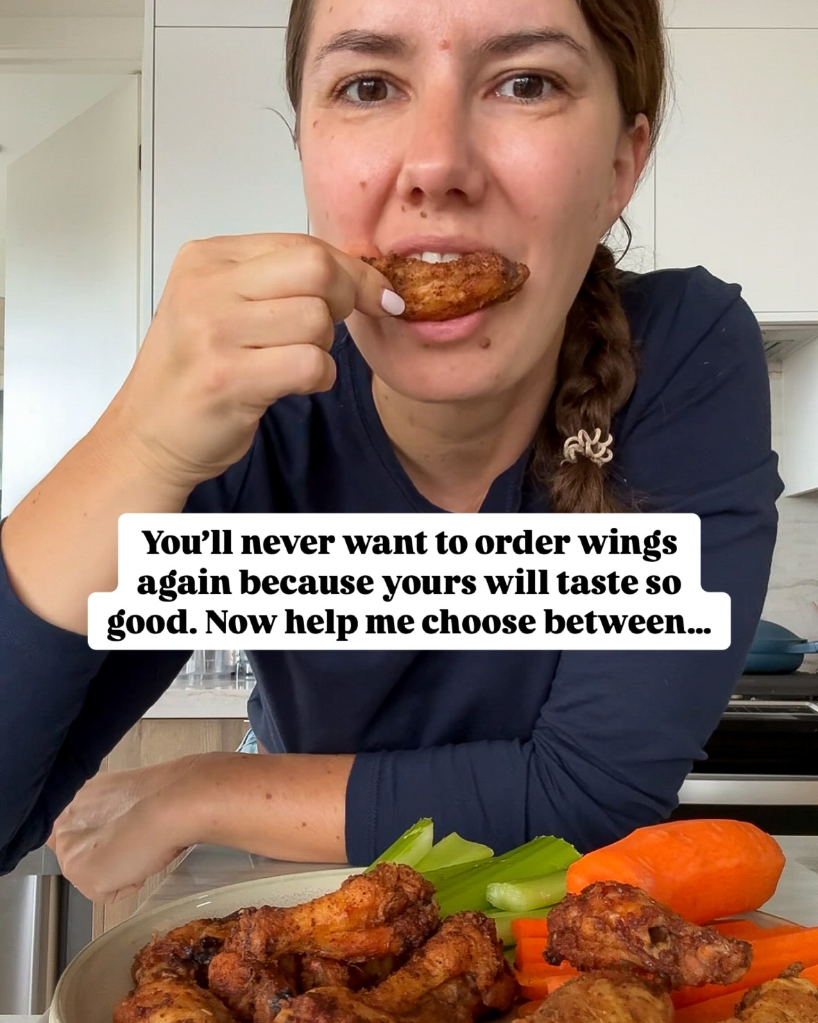 Homemade Crispy Chicken Wings Two Ways