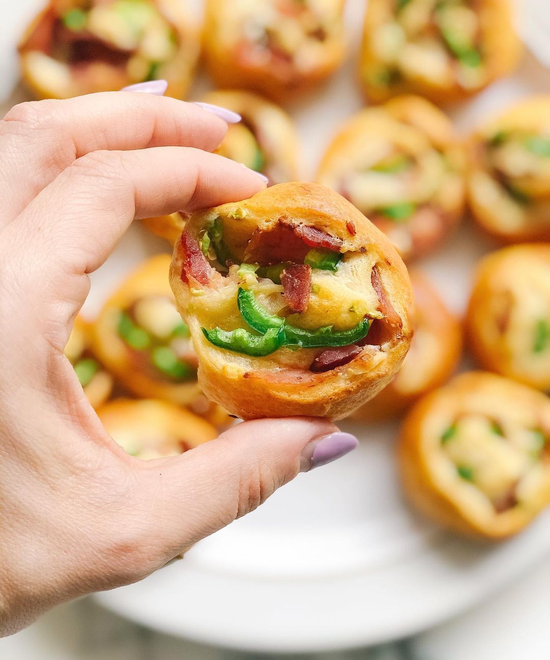 Jalapeño Bacon Pinwheels Snack