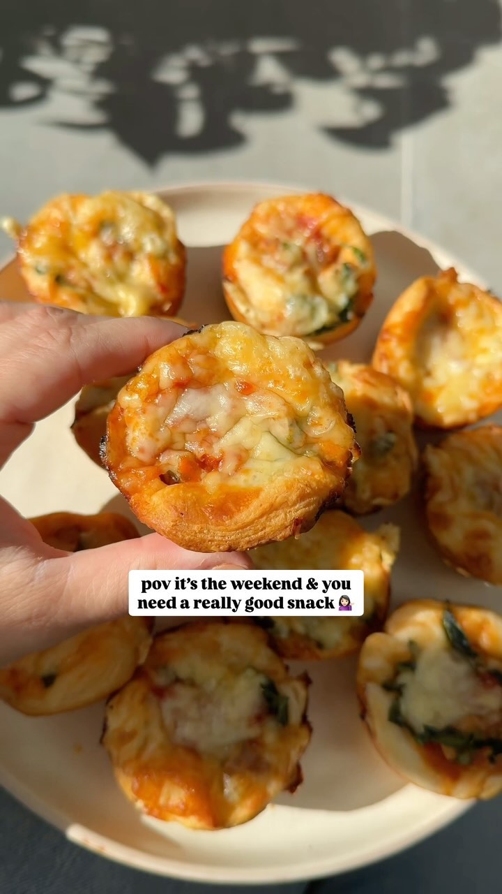 Mini Deep Dish Pizzas