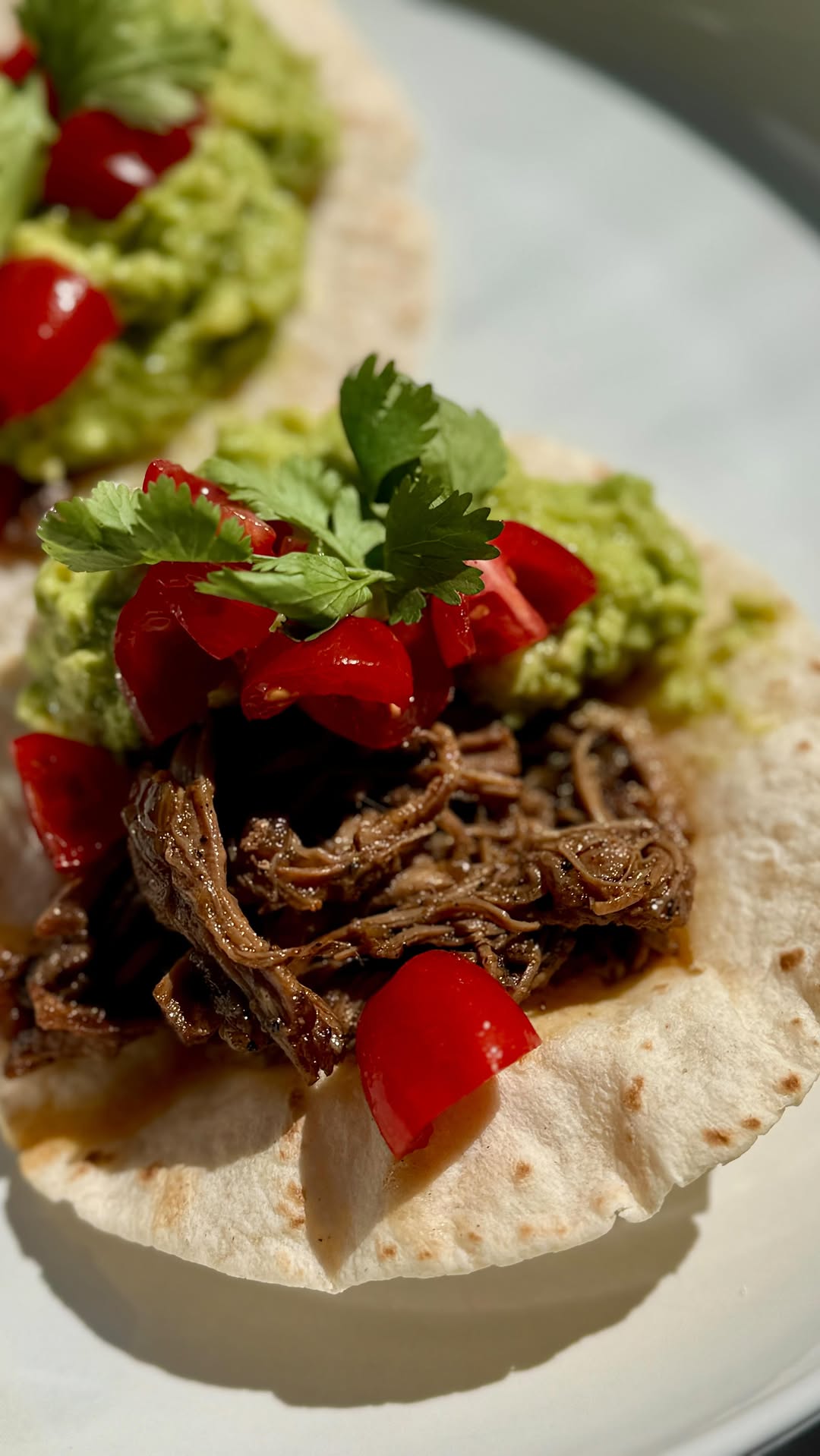 Slow Cooked Flank Steak Tacos