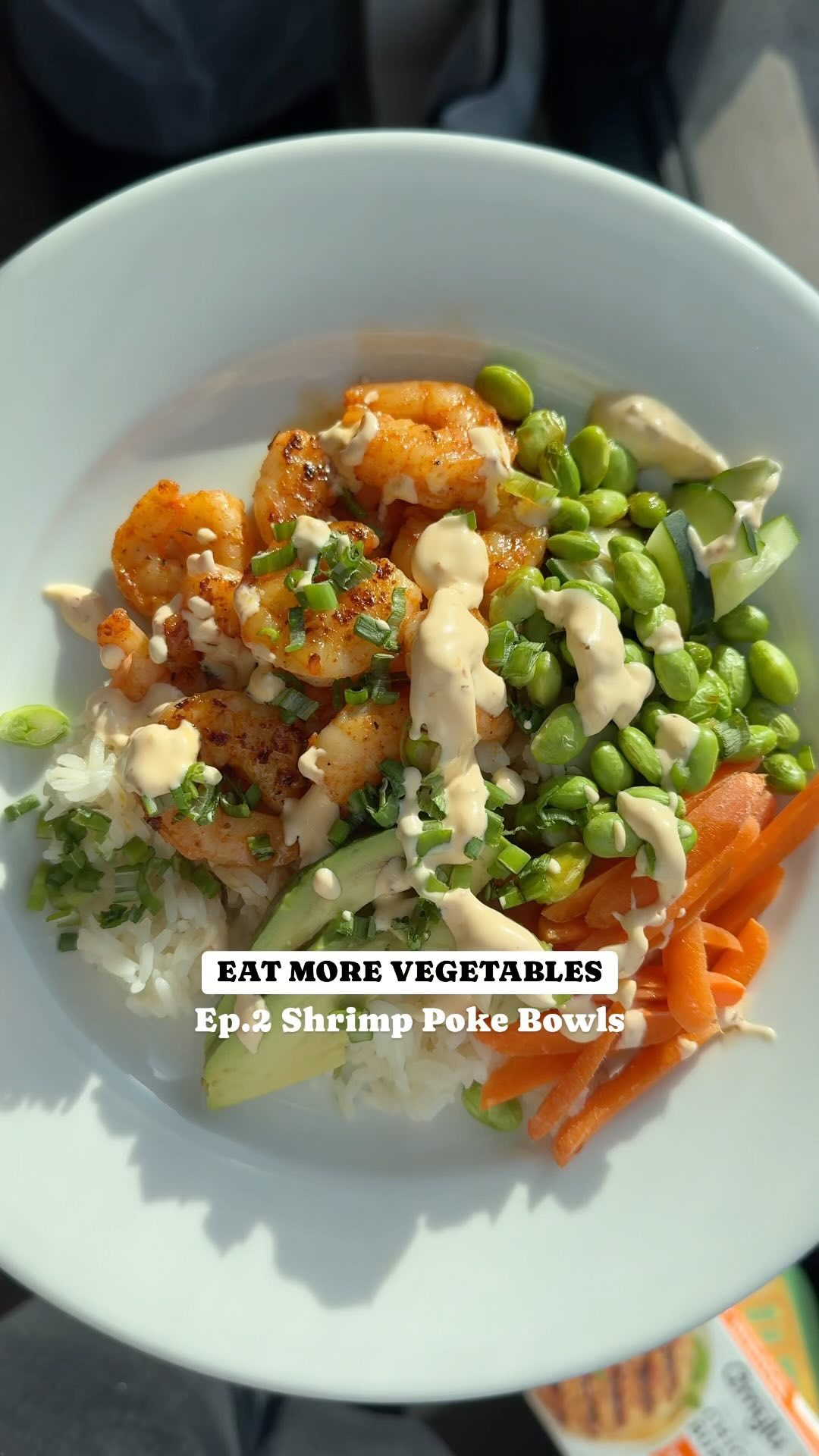 Shrimp Poke Bowls with Spicy Mayo